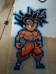Resultado De Imagen Para Pixel Art Goku Ultra Instinto Bead Sprite Hama Beads