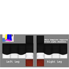 Roblox t shirt shoe template clothing png this png image was uploaded on may 6 2017 612 pm by user. White Shoes W Black Joggers Roblox