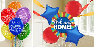 Welcome Home Balloons Party City Party City Decorations Party City Balloons Welcome Home Parties