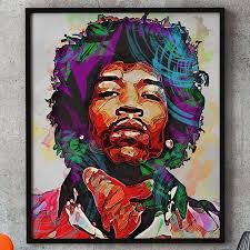 Rock N Roll Will Take You To The Mountain Genius Pin Af Mikael Olesen Pa Jimi Hendrix