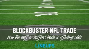 Baltimore ravens & their star qb lamar jackson #superbowllvi #superbowl #superbowl2022. Stafford Goff Blockbuster Trade Shift 2022 Super Bowl Odds