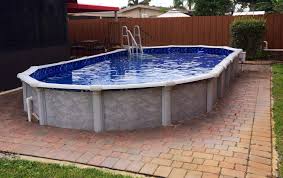 Image Result For Buried Above Ground Pool 12 X 24 Oval Above Ground Pool Cost Pool Cost Above Ground Pool Decks