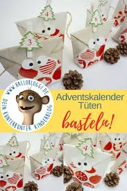 Adventskalendertuten Selber Basteln Ganz Einfach Und Schnell Hergestellt Adventskalender Basteln Adventkalender Basteln