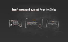 There's no one set way to parent your children. Bronfenbrenner Baumrind Parenting Styles By Rachel Newson