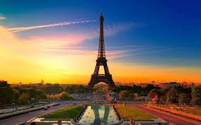 The eiffel tower is the tallest and most known structure in paris, france. The Eiffel Tower At Sunset Paris France Eiffel Tower France Eiffel Tower Paris Sunset