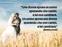 Se la fede è una costante nella vostra vita e avete celebrato le nozze con un rito religioso, potete attingere da un vasto repertorio di frasi tratte dai testi sacri o pronunciate da persone di spicco nel mondo della fede: Frasi Matrimonio Divertenti Auguri Simpatici Per Le Nozze Donna Moderna