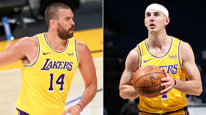 Enhance your fan gear with the latest alex caruso gear and represent your favorite basketball player at the next game. Los Angeles Lakers Marc Gasol Health Safety And Alex Caurso Concussion Sidelined Nba Com India The Official Site Of The Nba