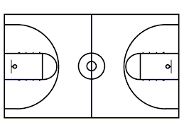 Basketball Court Free Basketball Templates Printable Free