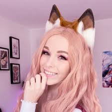 Kitsune Ears white-brown