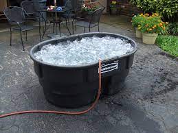 Homemade One Man Hillbilly Hot Tub Made From 150 Gallon R Flickr