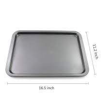 5 out of 5 stars with 3 ratings. Large Rectangular Cake Pans Carbon Steel Bakeware Nonstick Sheet Tray Rectangular Jelly Roll Cake Pan Cookie Sheet Pan Square Coating 1pcs M 16 5inch X 11 2inch X 0 9inch Buy Online In Bahamas At
