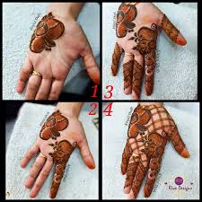 Floral Henna Tutorial Design Mehndi Designs For Fingers Pakistani Henna Designs Engagement Mehndi Designs