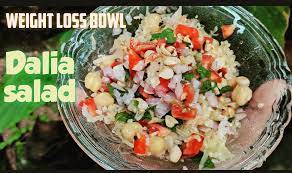 Dalia Salad Recipe For Weight Loss How To Make Vegetable Salad Recipe With Broken Wheat 10 Minutes