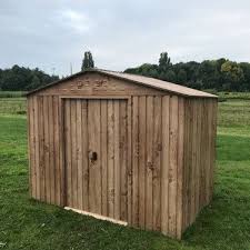 Abri De Jardin Metal Imitation Bois Duramax Colossus 11 62m Abri De Jardin Abri De Jardin Bois Et Abri