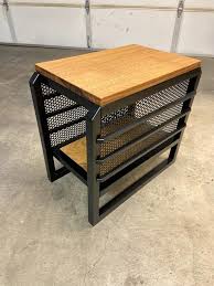 Talon Side Table Metal Furniture Design Vintage Industrial Furniture Industrial Furniture