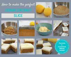 No Bake Lemon Coconut Slice Recipe Lemon Coconut Slice Lemon Coconut Coconut Slice