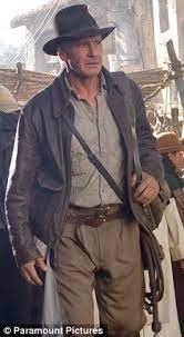 Harrison Ford Indiana Jones Leather Jacket Indiana Jones Harrison Ford Shia Labeouf