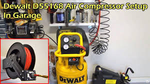 Do you have a large compressor or want to build the ultimate shop like the pros? Dewalt 15 Gallon 5 0 Scfm Air Compressor Garage Setup Dewalt D55168 Youtube
