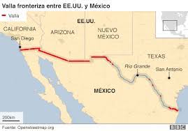 De los más de 325 millones de habitantes de estados unidos, casi 59 millones son de origen latino, el 18% de la población. El Mapa Y Las Imagenes Que Muestran Como Es El Muro Que Ya Existe En La Frontera Entre Mexico Y Estados Unidos Bbc News Mundo