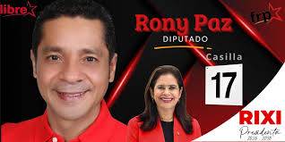 Estamos listos! La victoria es nuestra! Rony Paz Diputado Taryn Moreno  Diputada Xiomara Castro Presidenta