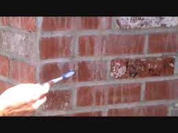 The mortar between bricks does crumble and need replacement over time, so you need to be able to repair the mortar to keep the brick work secure. How To Clean Concrete Film From Brick Wall Youtube