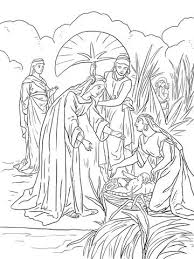 A short animated video about the story of baby moses. Finding Of Moses Coloring Page Jesus Coloring Pages Bible Coloring Coloring Pages
