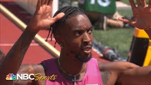 USA's Michael Cherry guarantees place in semifinal with 400m heat win in  Eugene