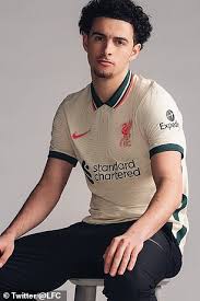 Liverpool football club have done it! Liverpool Unveil Away Kit For The 2021 22 Season Which Is Crafted In Stone And Celebrated In Style Daily Mail Online