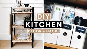 Capitalize on your kitchen style by utilizing these ikea cabinet hacks without sacrificing space. Diy Ikea Kitchen Decor Organization Hacks Modern Farmhouse Lone Fox Youtube