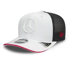 Casquette Blanche Extensible A Languette 9fifty Mercedes Benz E Sport New Era Cap Co