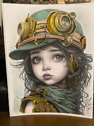 The dark corners of my head... Random Sketches to keep me sane for a while.  Inks and Markers