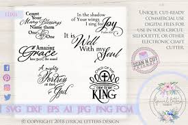 Description this free svg cut file comes in a single zip file with the following file formats: Christian Hymn Bundle Of 6 Svg Dxf Cut Files Ll001 160929 Cut Files Design Bundles