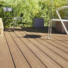 Faciles d'installation, elles sont à poser directement sur un sol en béton. Les Produits Les Conseils Et Les Idees Pour Le Bricolage La Decoration Et Le Jardin Leroy Merlin Planche Composite Terrasse Bois Terrasse Bois Composite