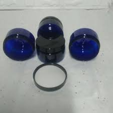 Cobalt Glass Jar