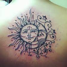Pin By Sophie Johnstone On Tattoos Moon Sun Tattoo Maori Tattoo Moon Tattoo Meaning