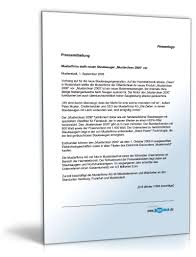 Das kann zum beispiel ein spannendes tätigkeitsfeld, eine herausfordernde aufgabe oder eine berufliche weiterentwicklung sein. Pressemitteilung Vorstellung Neues Produkt Muster Zum Download