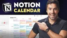 Notion's New Calendar App is a Game-Changer - YouTube