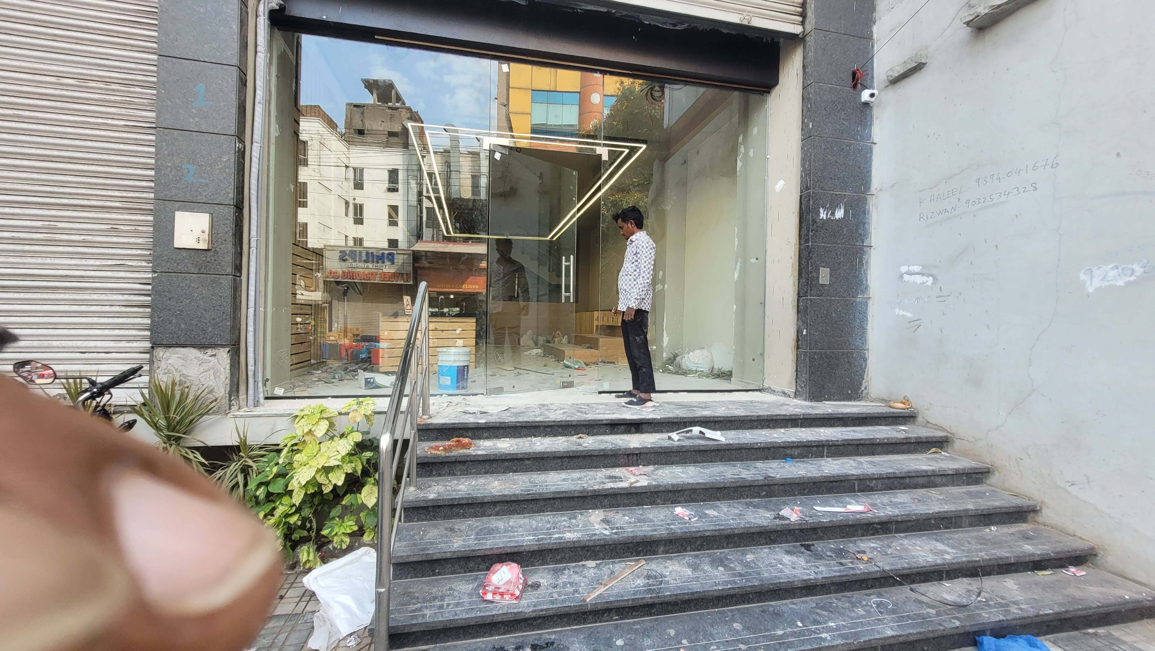 Glass partition door film profile aluminium glass partitio product image