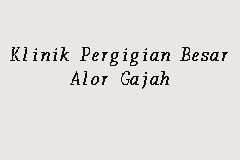 It is situated 28 m above sea level. Klinik Pergigian Besar Alor Gajah Klinik Pergigian In Alor Gajah