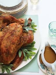 Roasted Turkey With Sage Butter And Marsala Sauce Ricardo Recipe Roasted Turkey Sage Butter Marsala Sauce