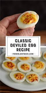 This Easy Deviled Egg Recipe Is The Recipe My Grandma Always Made It S Made With Si Deviled Eggs Recipe Classic Sweet Deviled Eggs Recipe Deviled Eggs Classic