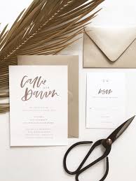 Simple Modern Calligraphy Wedding Invitation Minimalist W Minimalist Wedding Invitations Calligraphy Wedding Invitation Modern Calligraphy Wedding Invitation