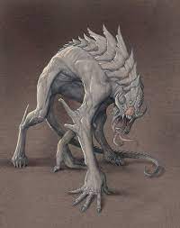 Demon Hound By Mavros Thanatos On Deviantart Creature Artwork Monster Concept Art Creature Art