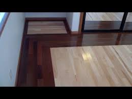 Walnut And Maple Hardwood Floor Installation Installing Hardwood Floors Wood Floor Design Flooring