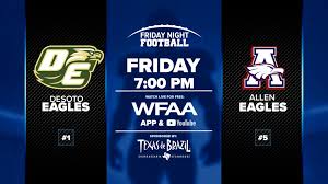 Friday Night Football: Allen hosts Desoto in monster early-season tilt