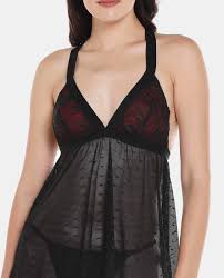 تسوّق قميص نوم باللون الأسود من آر أند بي عبر الإنترنت | آر أند بي الإمارات