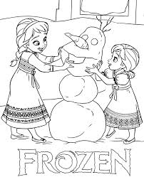 See more of kolorowanka anna musiał on facebook. Elsa I Anna Jako Dzieci Lepia Balwanka Kolorowanka Frozen