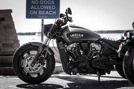 The updated indian scout comes with new colour options, a usb port and abs as standard across all models. Indian Bobber Scout Rust Sports
