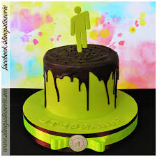 Are you a billie eilish fan? Billie Eilish Birthday Cake Aline S Patisserie Flickr