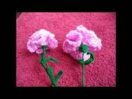 Wonderful Diy Crochet Carnation Flower Carnation Flower Crochet Flowers Knitted Flowers